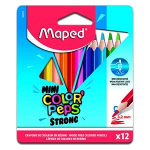 Picture 1 of Kleurpotlood Maped Color'Peps Mini Strong set à 12 kleuren