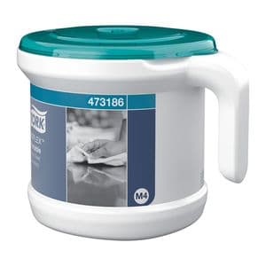 Picture 2 of Reinigingsdoekdispenser Tork M4 Reflex Performance dispenserdoos startpakket wit 473186