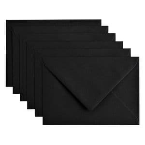 Picture 1 of Envelop Papicolor C6 114x162mm ravenzwart pak à 6 stuks
