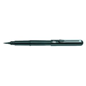 Picture 1 of Pocketbrush Pentel XGFKP/FP10 zwart inclusief 2 patronen in blister