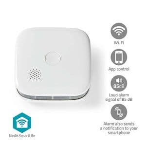 Picture 6 of Rookmelder Nedis Smartlife Wifi 10 jaar sensor wit