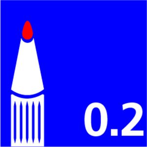 Picture 9 of Fineliner Sakura Pigma Micron Black Edition set à 10 breedtes + gratis etui