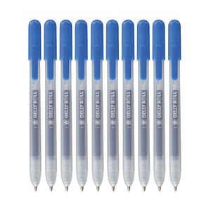 Picture 1 of Gelschrijver Sakura Gelly Roll Classic 08 klikfunctie set à 10 stuks blauw