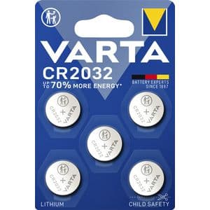 Picture 1 of Batterij VARTA knoopcel 5x CR2032 lithium