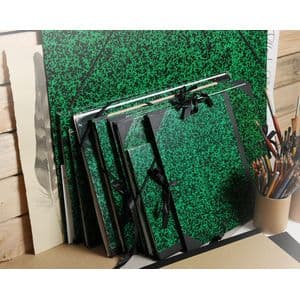 Picture 2 of Tekenmap Canson Classic Annonay lintsluiting 520x720mm groen