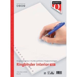 Picture 1 of Interieur Quantore A4 23-gaats blanco 200 pagina's