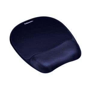Picture 1 of Muismat met polssteun Fellowes Memoryfoam saffierblauw