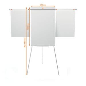 Picture 3 of Flipover Nobo Impression Pro stalen met driepootstatief en uitschuifbare armen