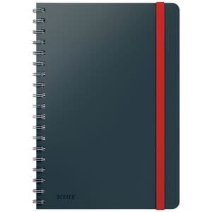Picture 1 of Notitieboek Leitz Cosy B5 160blz 100gr spiraal lijn grijs