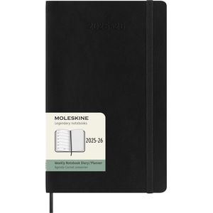 Picture 7 of Agenda 2025/2026 Moleskine 18M Planner Weekly 7dagen/1pagina large sc black