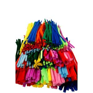 Picture 5 of Chenilledraad Creativ Company 30cm dikte 4, 6, 9mm 700 stuks assorti