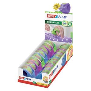 Picture 1 of Plakbandhouder tesafilm® Mini Dispenser ecoLogo® + plakband Eco+Clear 10m x 19mm