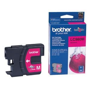 Picture 2 of Inktcartridge Brother LC-980M rood
