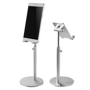 Picture 1 of Telefoonstandaard Neomounts DS10200SL1 in hoogte verstelbaar zilver