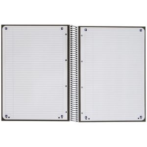 Picture 3 of Notitieboek Oxford Classic Europeanbook A4+ 4-gaats lijn 160 pagina's zwart
