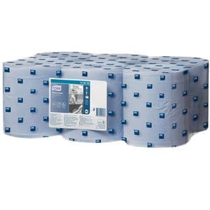 Picture 3 of Poetspapier Tork M2 Advanced 1-laags 320m blauw 128208