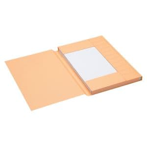 Picture 2 of Dossiermap Secolor folio 3 klep 100% gerecycled karton 250 gr chamois