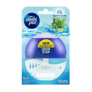 Picture 1 of Toiletblok Starterkit Ambi Pur Fresh Water & Mint 55ml