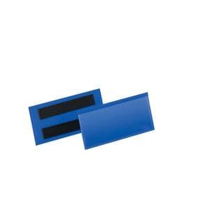 Picture 1 of Documenthoes Durable magnetisch 100x38mm blauw 50 stuks