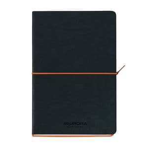 Picture 1 of Notitieboek Aurora Tesoro A5 192blz lijn 80gr oranje