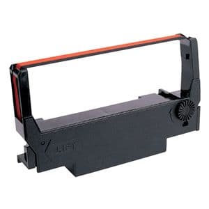 Picture 2 of Lint Epson S015245 voor ERC38 nylon zwart/rood