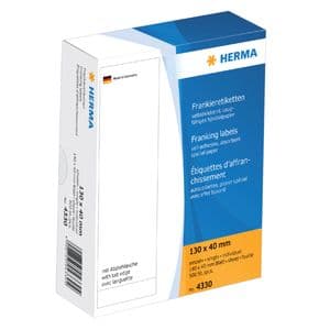 Picture 1 of Frankeeretiket HERMA 4330 130x40mm 500 stuks