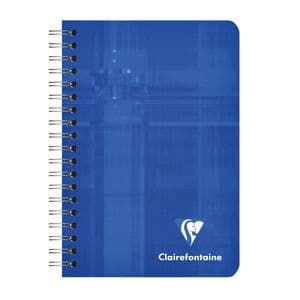 Picture 1 of Notitieboek Clairefontaine A7+ 95x140 ruit 5x5 100blz 90gr assorti