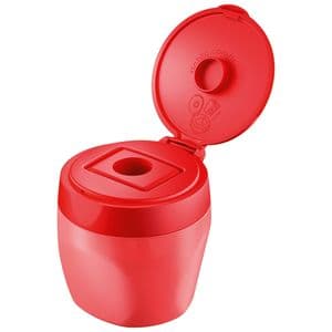Picture 2 of Puntenslijper STABILO 4849 woody 3 in 1 rood