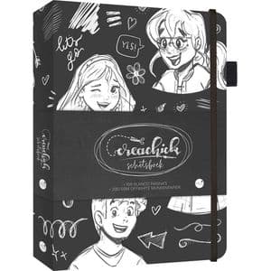 Picture 1 of Schetsboek CreaChick Black