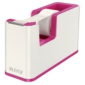 Picture 1 of Plakbandhouder Leitz WOW wit/roze