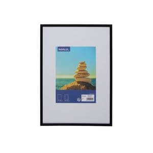 Picture 1 of Fotolijst MAUL art 21x30cm kunststof frame zwart