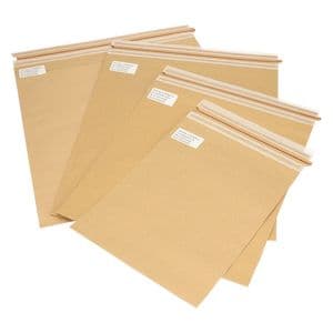 Picture 2 of Sendbag verzendverpakking IEZZY 38/42 x 44 + 9,5cm bruin 200 stuks