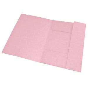 Picture 2 of Elastomap Oxford Top File+ A4 3 kleppen 390gr pastel roze