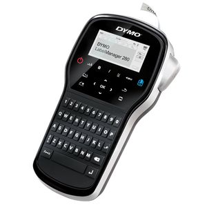 Picture 3 of Labelprinter Dymo LabelManager 280 draagbaar qwerty 12mm zwart in koffer
