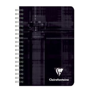 Picture 3 of Notitieboek Clairefontaine 95x140mm 180 pagina's spiraal lijn assorti