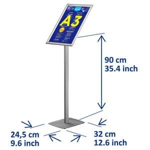 Picture 4 of Infostandaard Europel incl. A3 kliklijst 25mm
