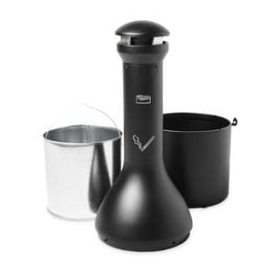 Picture 4 of Asbak Rubbermaid Infinity Genie staand zwart