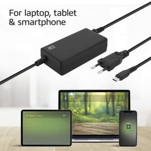 Picture 6 of Laptop Oplader ACT USB-C Power Delivery 65W 3mtr