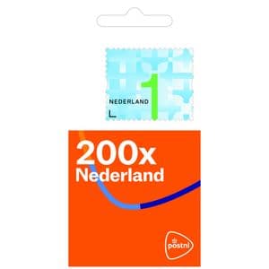 Picture 1 of Postzegel Nederland Waarde 1 zelfklevend rol à 200 stuks