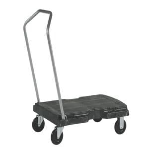 Picture 2 of Transportkar Rubbermaid Triple Trolley inklapbaar 227kg zwart