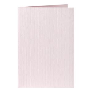 Picture 1 of Correspondentiekaart Papicolor dubbel 105x148mm lichtroze pak à 6 stuks