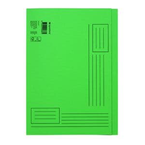 Picture 1 of Vouwmap Quantore A4 ongelijke zijde 250gr groen