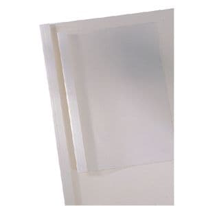 Picture 2 of Thermische omslag GBC A4 10mm transparant/wit 100 stuks