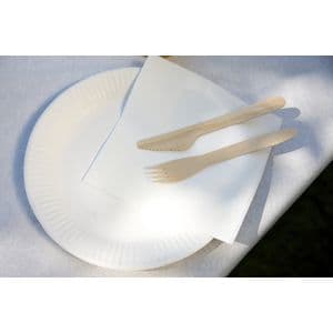 Picture 4 of Bord IEZZY Ø180mm karton 100 stuks wit