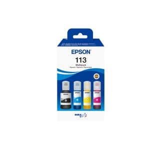 Picture 1 of Navulinkt Epson 113 EcoTank zwart + 3 kleuren