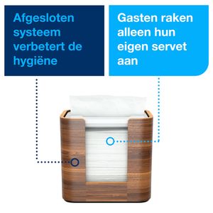 Picture 6 of Servetdispenser Tork N4 Xpressnap Signature line walnoot 273002