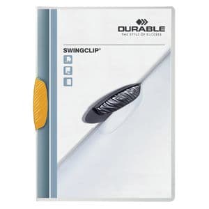 Picture 1 of Klemmap Durable Swingclip 30 vellen geel