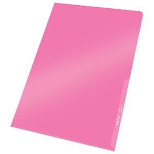 Picture 1 of Insteekmap L-model Leitz Premium copy safe 0.15mm PVC A4 rood 100 stuks