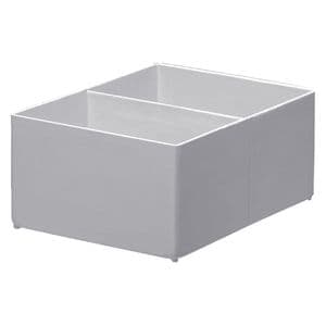 Picture 3 of Inzetbak Djois hoog 70x122x168mm 2-vaks grijs
