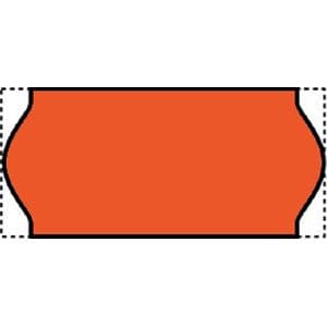 Picture 1 of Prijsetiket 12x26mm Sato Samark permanent fluor rood 1500 stuks